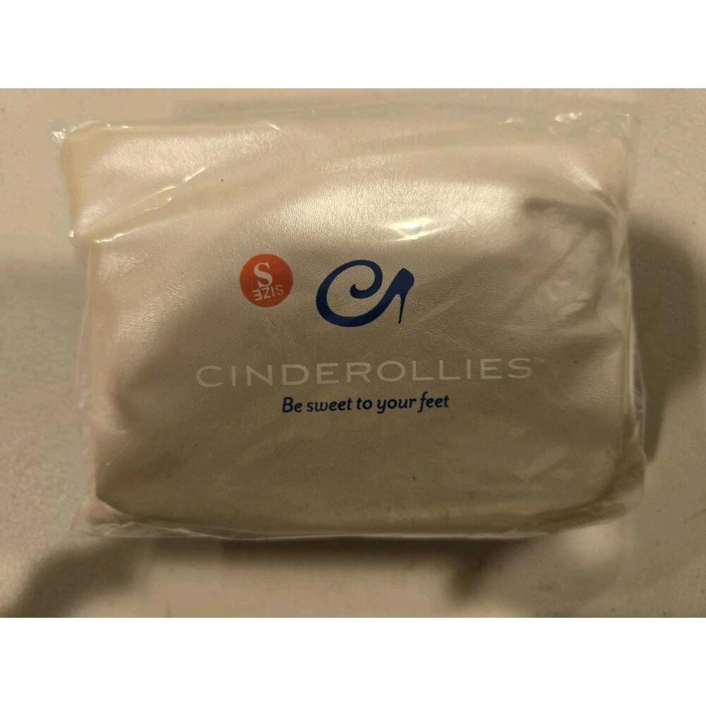 Cinderollies Metallic Gold Ballet Flats Bridal Size 5.5 -6.5